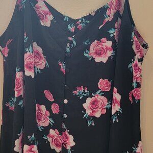 Polyester adjustable strap tank